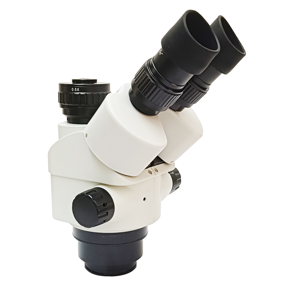 Trinocular Stereo Microscope 7X-45X - Profesjonalna plastikowa głowica mikroskopu trinokularowego 7X-45X