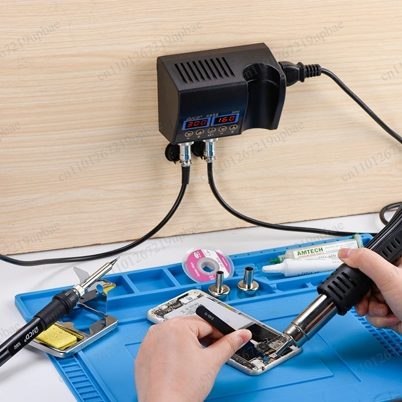 2 In 1 Soldering Rework Station 750W - 8898 2‑w‑1 750W Cyfrowa Stacja Lutownicza