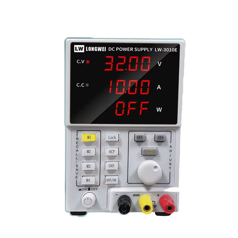 High Precision Dc Power Supply 30V 10A - Regulowany zasilacz prądu stałego 30V 10A,