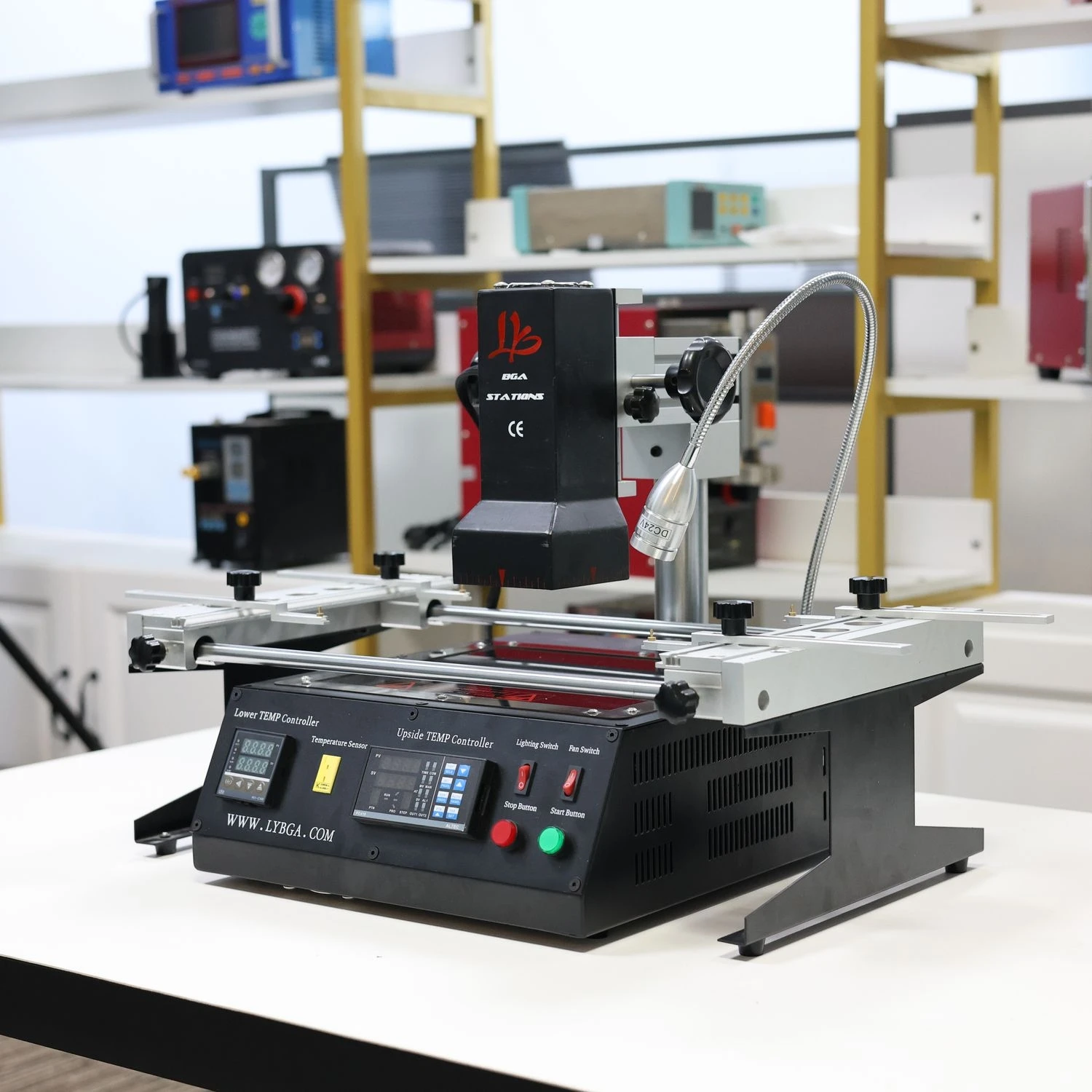 Infrared Bga Rework Station - Stacja lutownicza BGA IR6500 450W górnego