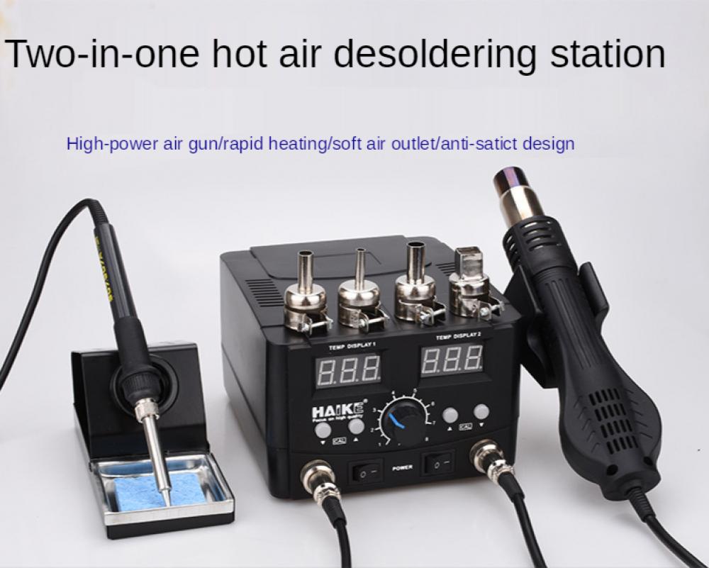 2 In 1 Soldering Rework Station 750W - 2 w 1 750W Led cyfrowa