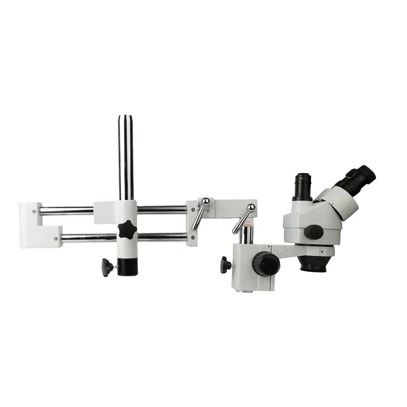 Trinocular Stereo Microscope 7X-45X - Mikroskop stereoskopowy trójokularowy z zoomem 7X-45X,