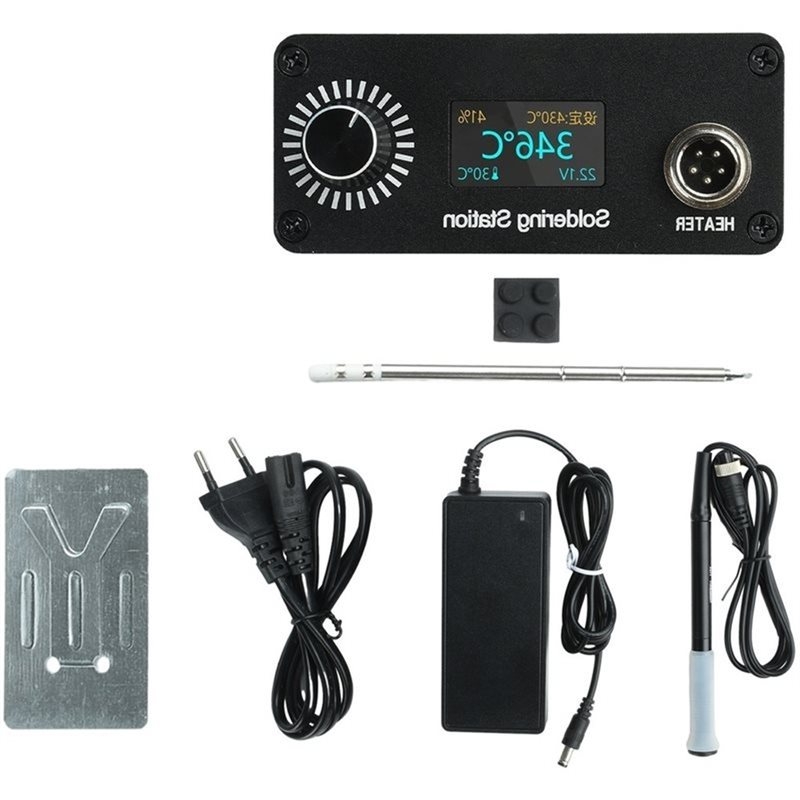 【A56X】T12 Przenośna Mini Cyfro – T12 Soldering Station Oled recenzja i cena