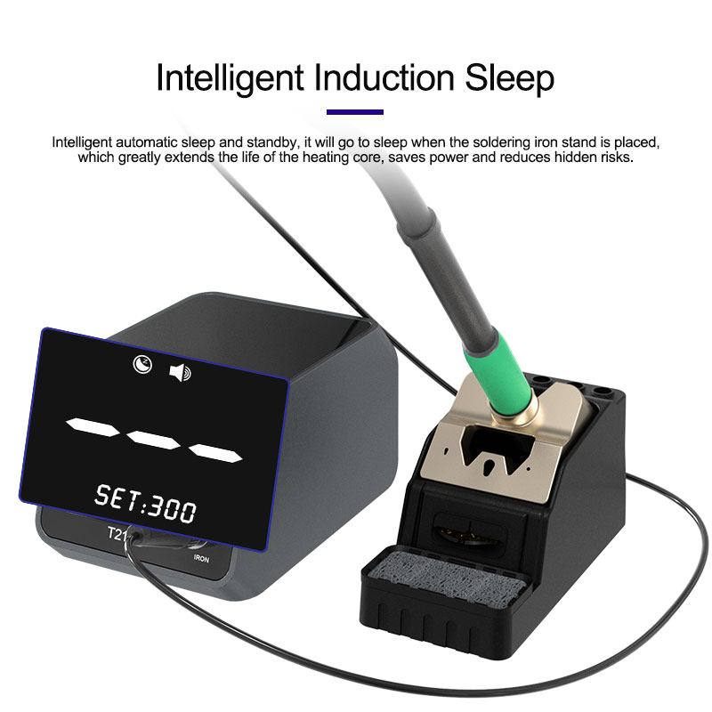 Inteligentna stacja lutownicza – C210 Precision Soldering Station recenzja i cena