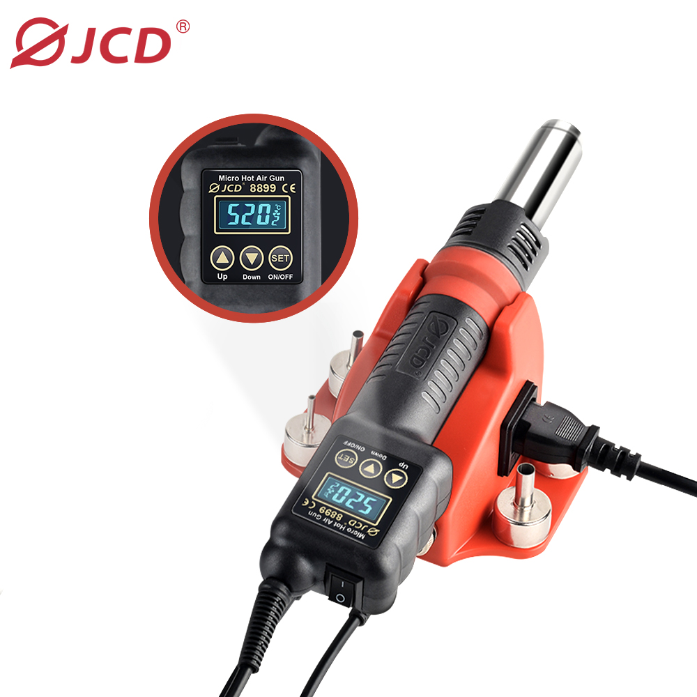 JCD 8899 Stacja lutownicza 2 w – 2 In 1 Soldering Rework Station 750W recenzja i cena