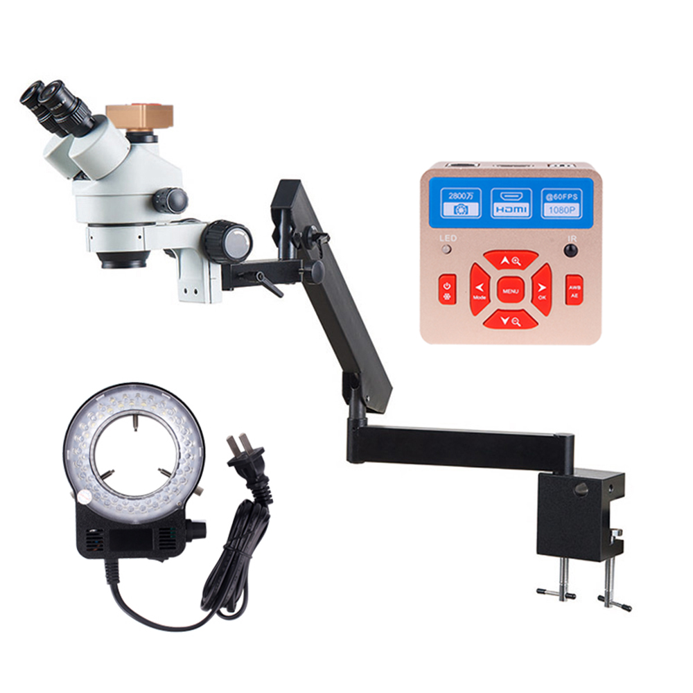 Elastyczny uchwyt mocujący do  – Trinocular Stereo Microscope 7X-45X recenzja i cena
