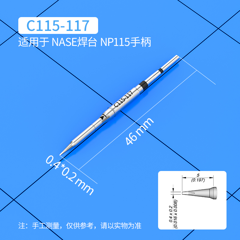 Końcówki lutownicze C115 C115- – C115 Nano Soldering Iron Station recenzja i cena