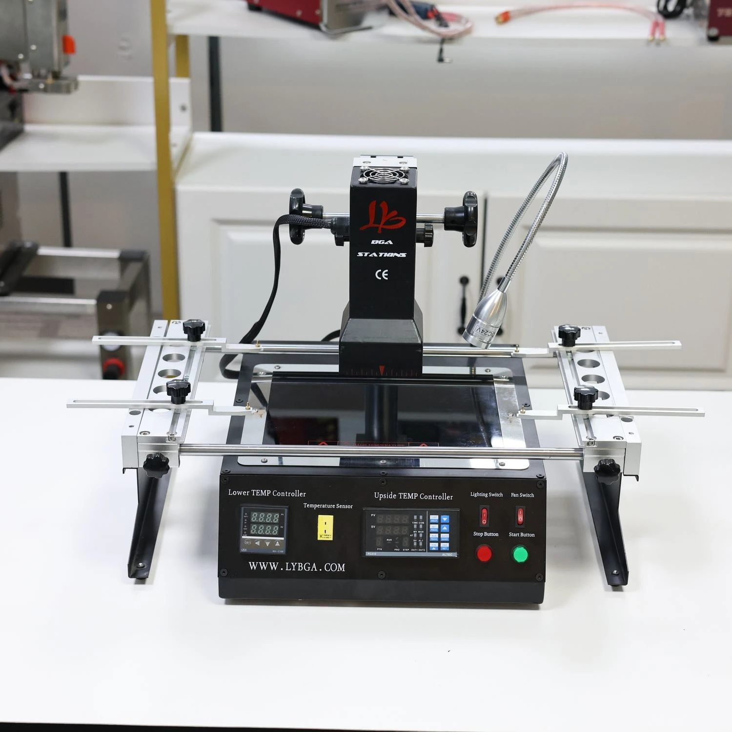 Stacja lutownicza BGA IR6500 4 – Infrared Bga Rework Station recenzja i cena