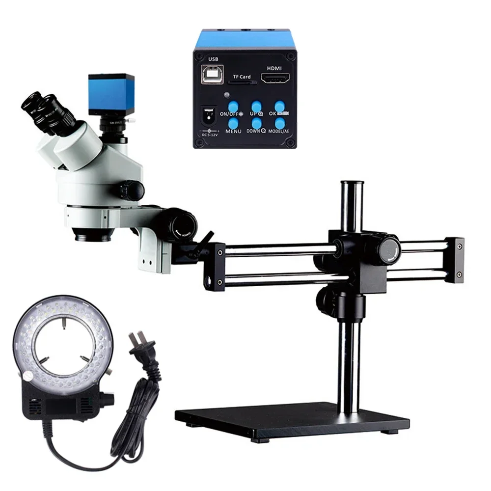 Mikroskop stereoskopowy trójok – Trinocular Stereo Microscope 7X-45X recenzja i cena
