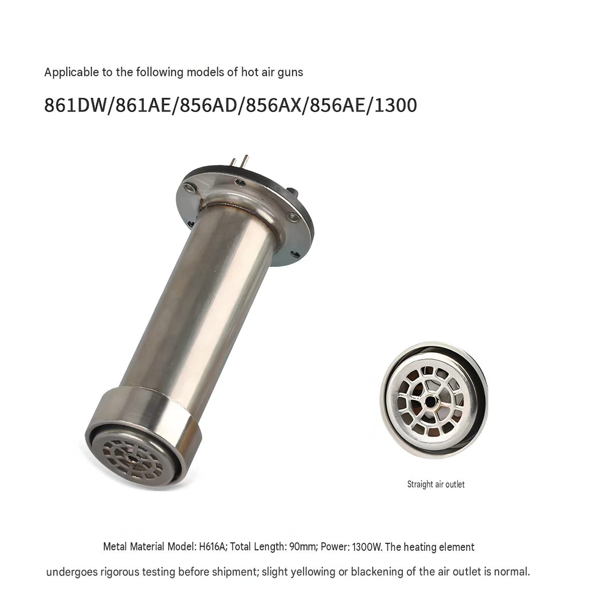 Element grzejny 1000W 220V H61 – Hot Air Rework Station 861Dw recenzja i cena