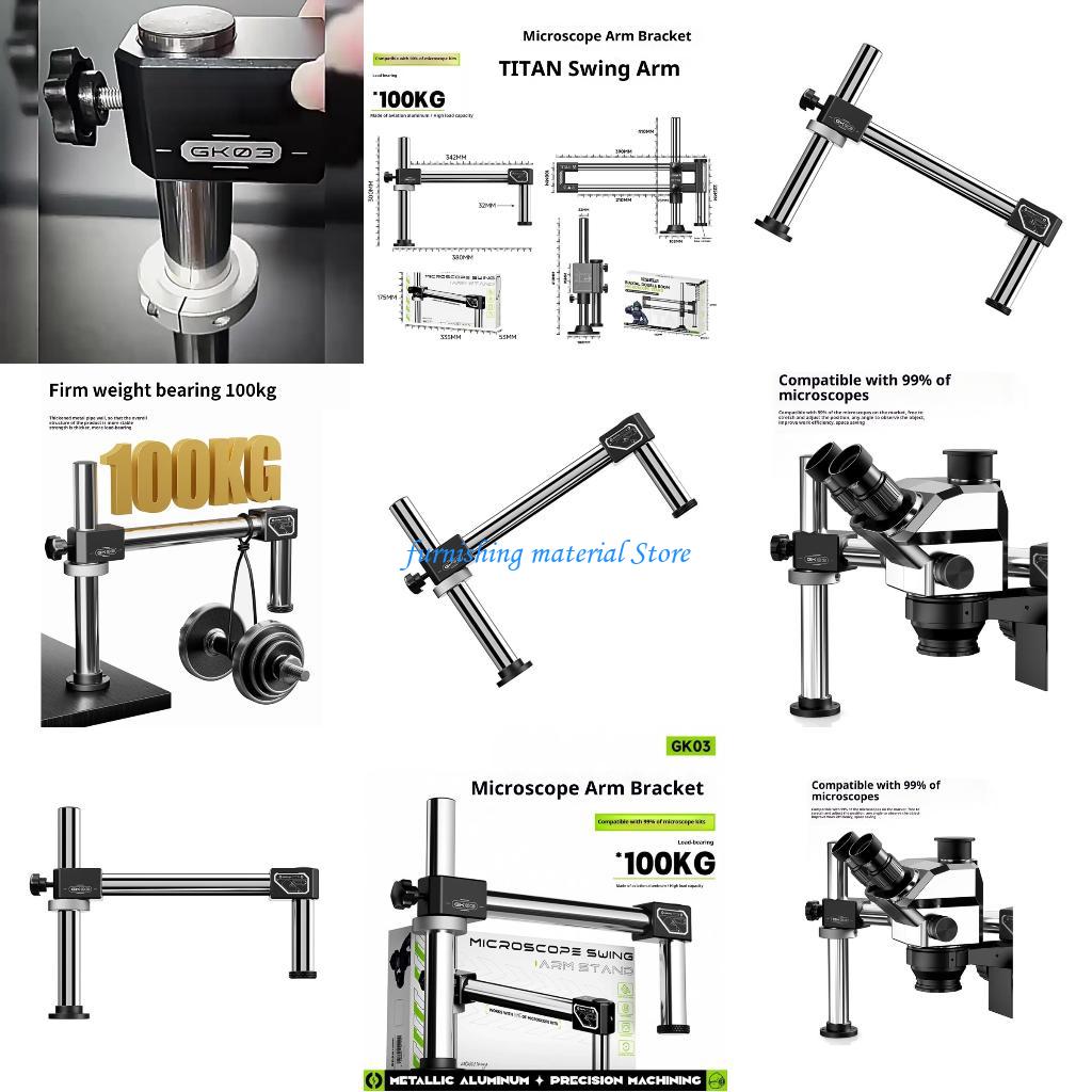 Y5GD Podstawa z wysięgnikiem z – Articulating Arm Boom Stand Microscope recenzja i cena
