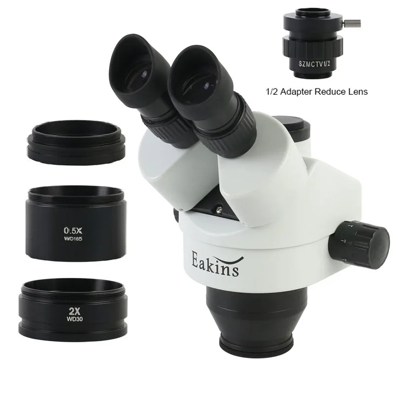 7X 90X trójokularowy mikroskop – Trinocular Stereo Microscope 7X-45X recenzja i cena