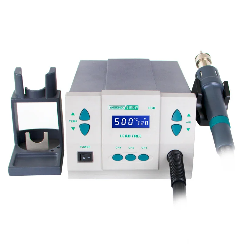 Oryginalna opalarka 1000W 861D – Hot Air Rework Station 861Dw recenzja i cena